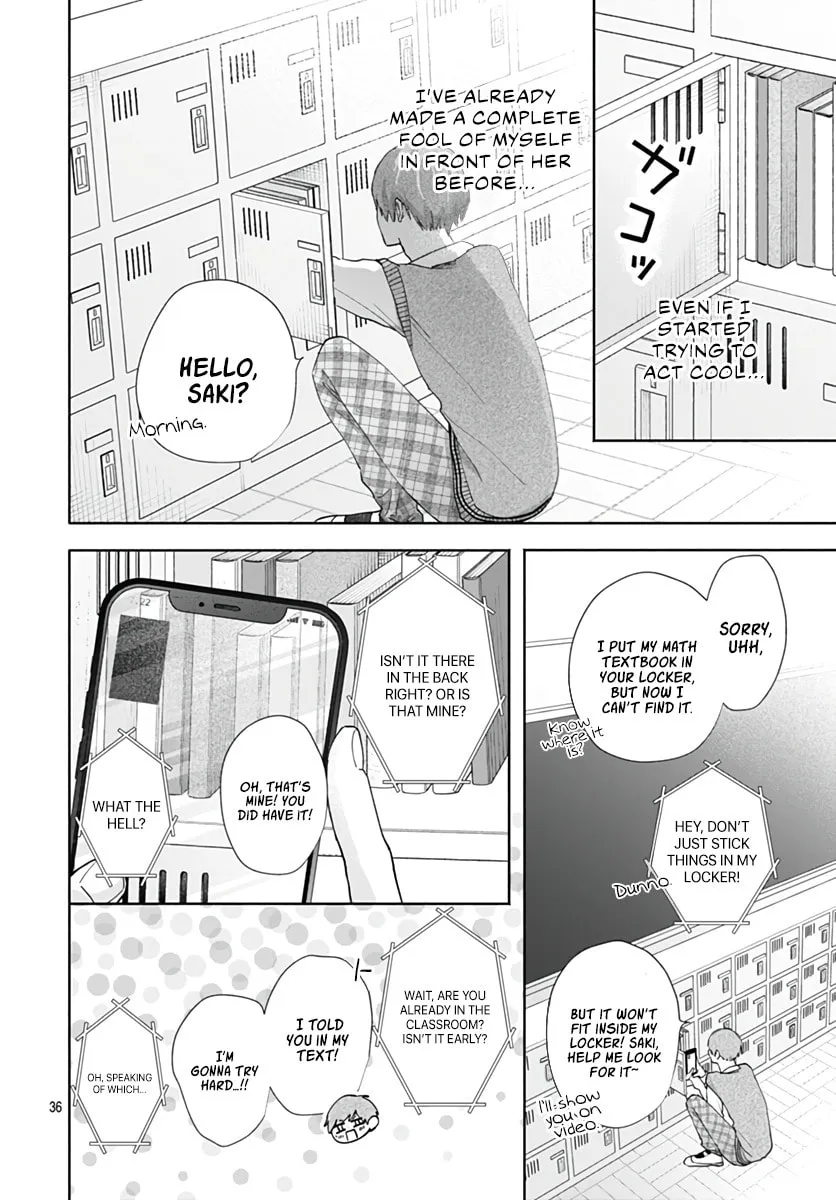 I Never Fall in Love with Komiyama, Maybe. Chapter 7 page 37 - 