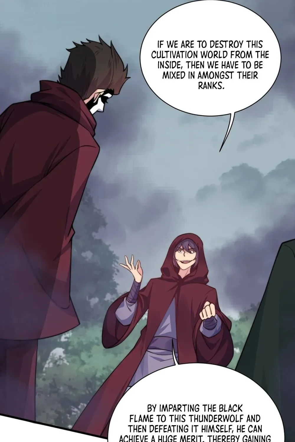I, The Invincible Villain Master With My Apprentices (Colored) Chapter 87 page 57 - 