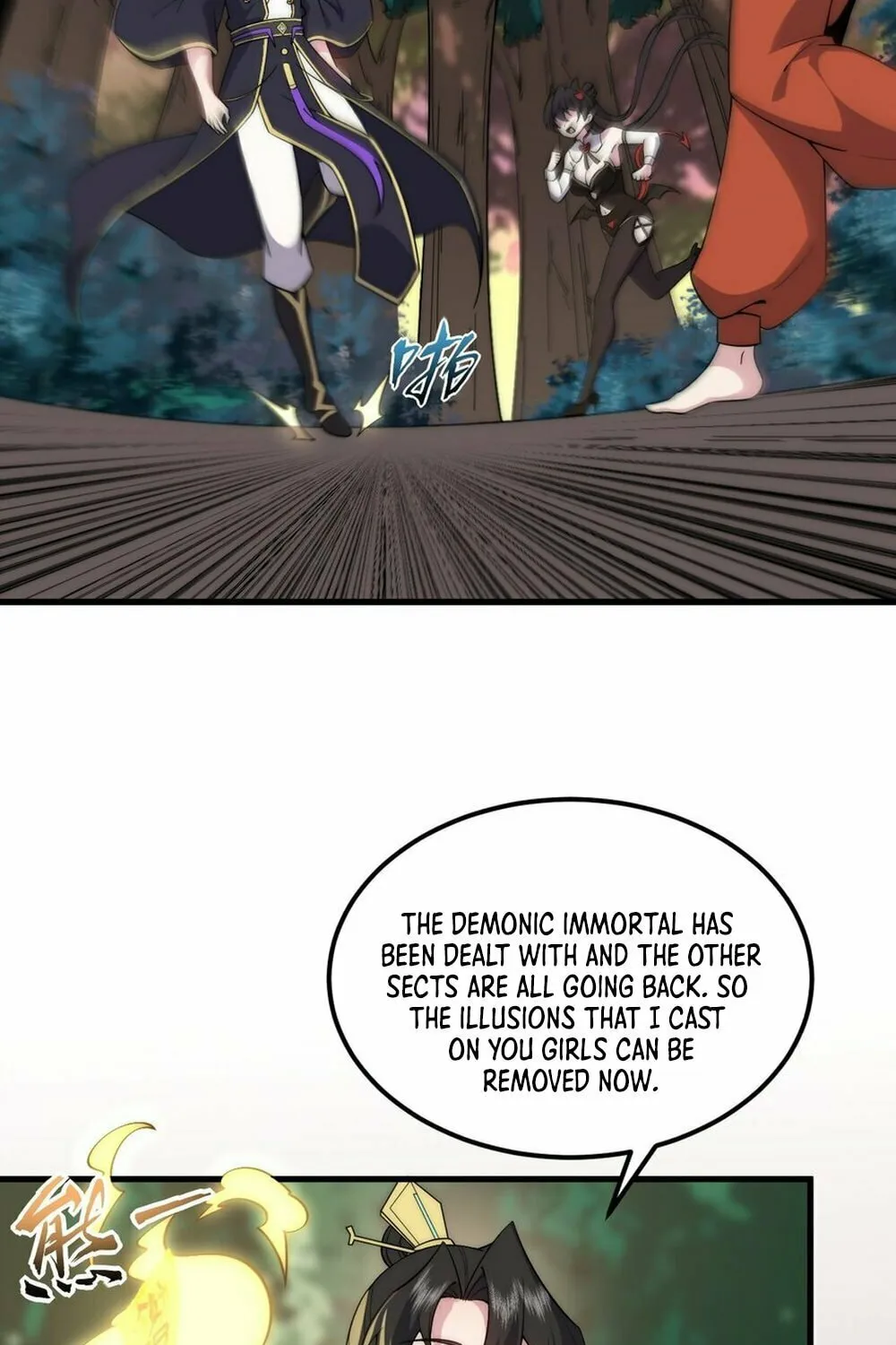 I, The Invincible Villain Master With My Apprentices (Colored) Chapter 91 page 6 - 