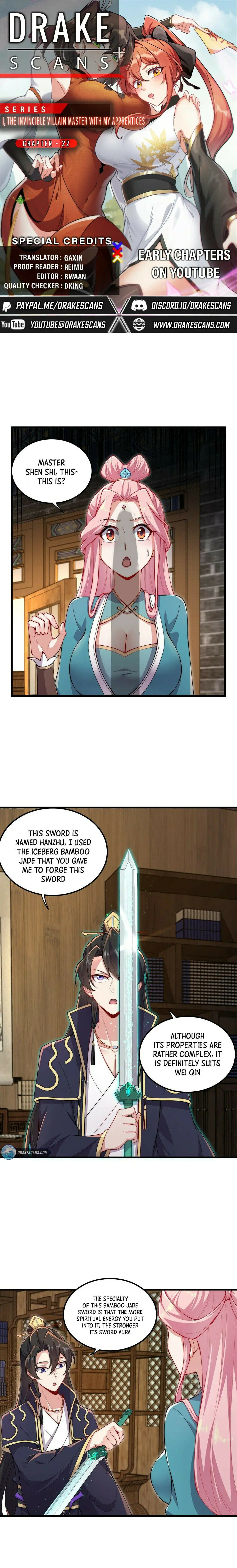 I, The Invincible Villain Master With My Apprentices Chapter 22 page 1 - 