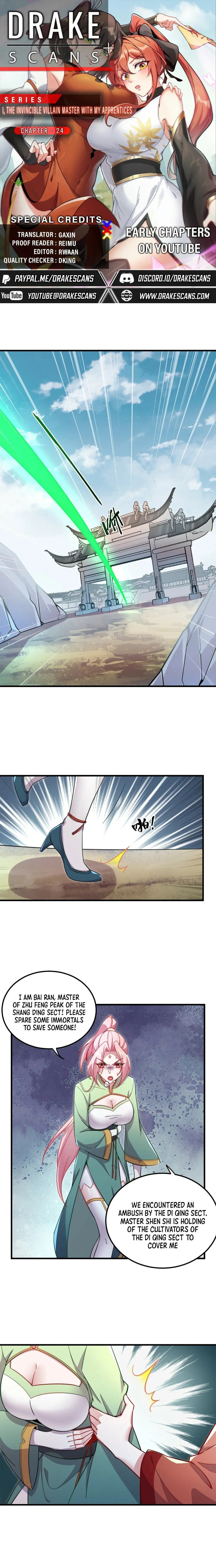 I, The Invincible Villain Master With My Apprentices Chapter 24 page 1 - 