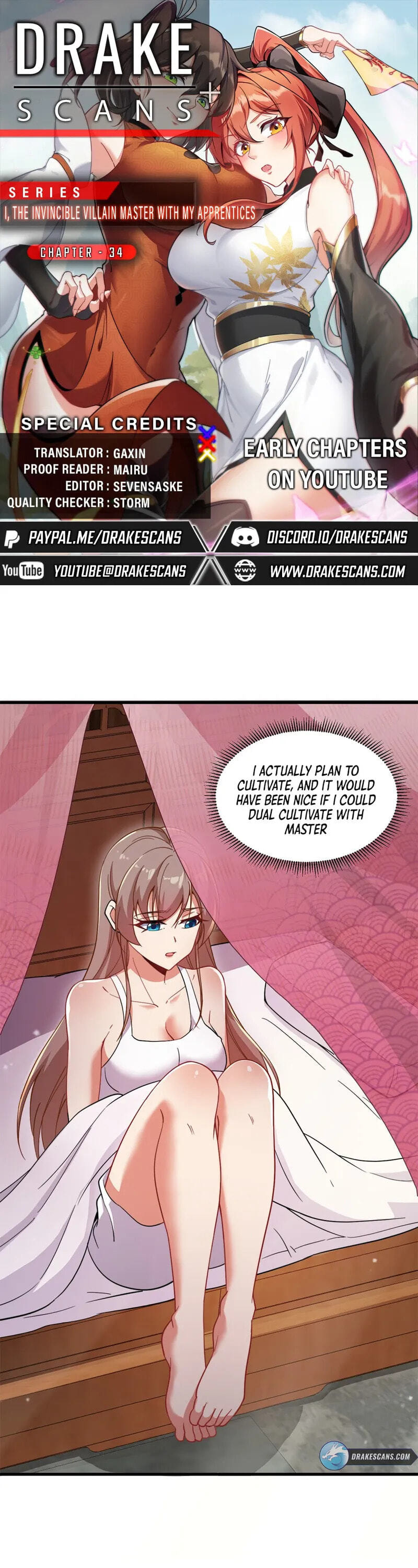 I, The Invincible Villain Master With My Apprentices Chapter 34 page 1 - 