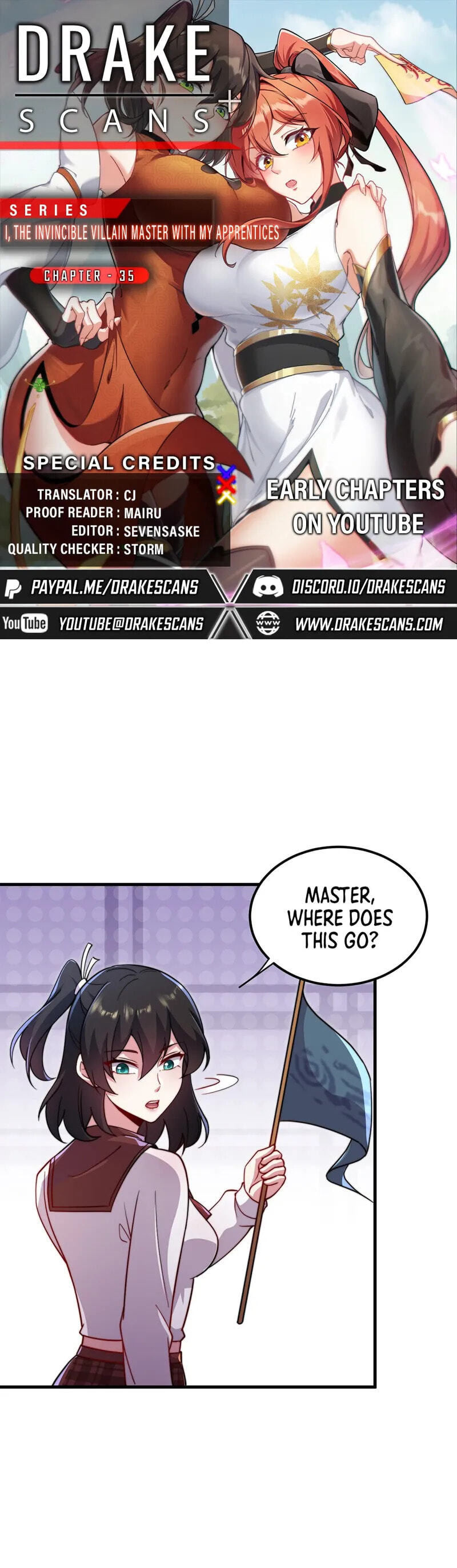 I, The Invincible Villain Master With My Apprentices Chapter 35 page 1 - 