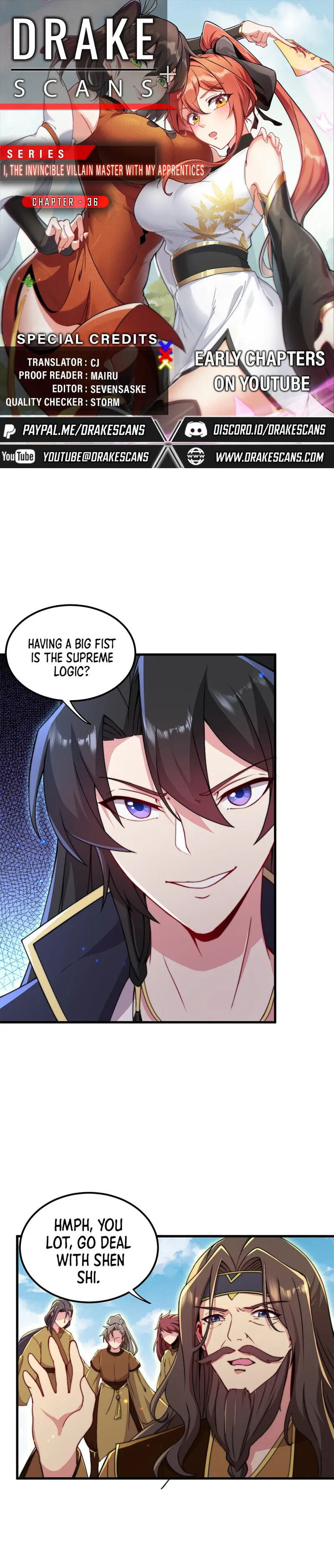 I, The Invincible Villain Master With My Apprentices Chapter 36 page 1 - 