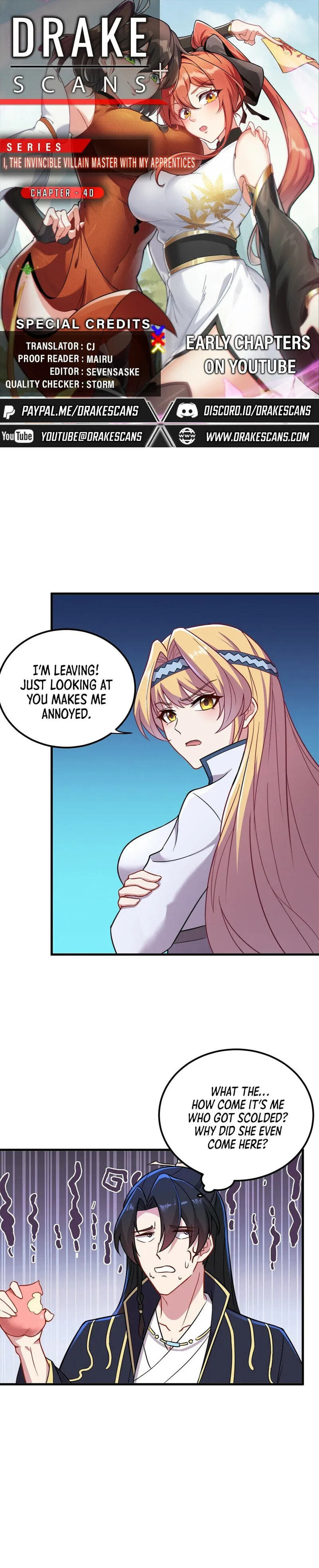 I, The Invincible Villain Master With My Apprentices Chapter 40 page 1 - 