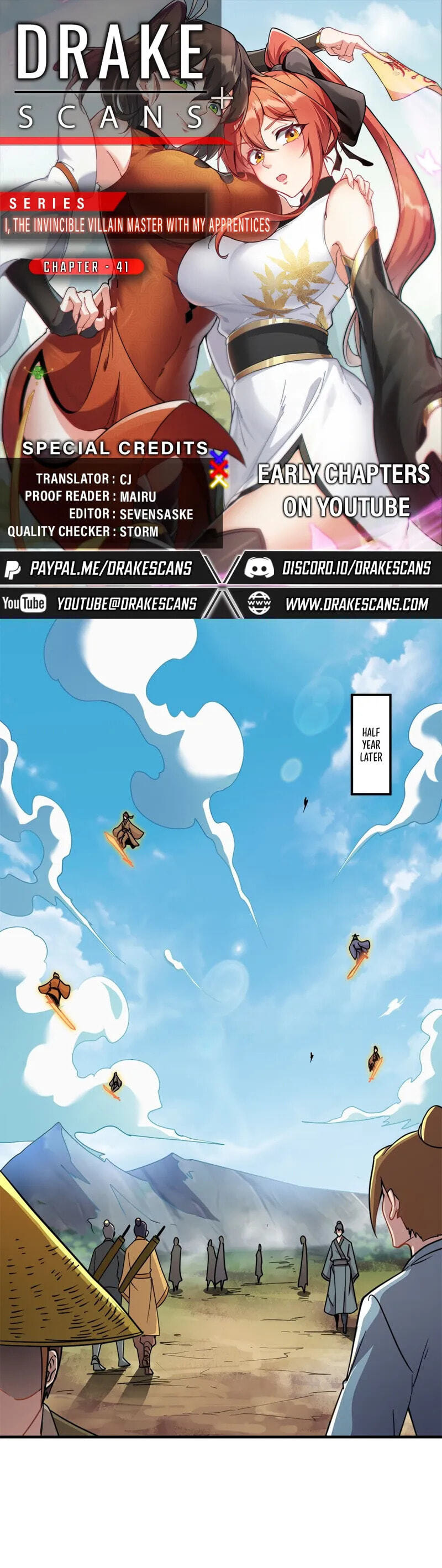 I, The Invincible Villain Master With My Apprentices Chapter 41 page 1 - 