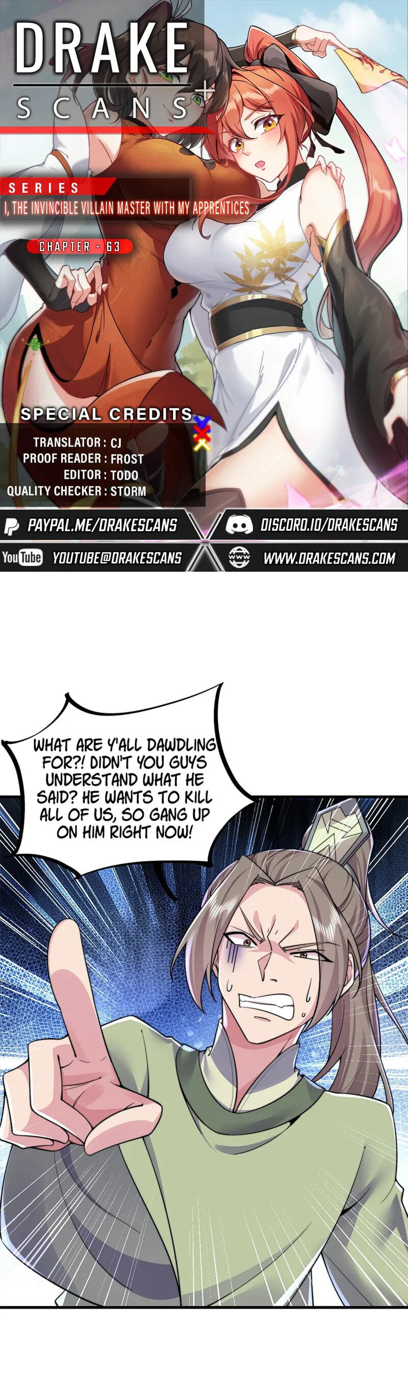 I, The Invincible Villain Master With My Apprentices Chapter 63 page 1 - 