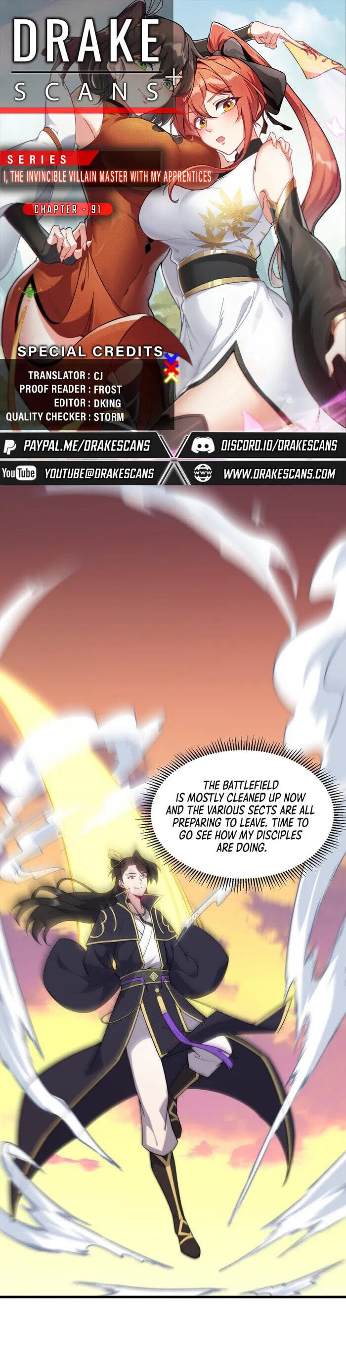 I, The Invincible Villain Master With My Apprentices Chapter 91 page 1 - 