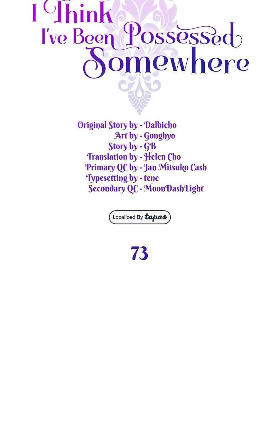 I Think I've Been Possessed Somewhere Chapter 73 page 51 - 