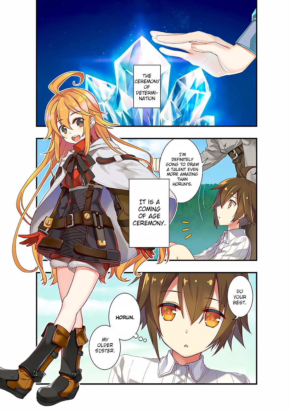 I Think My Glasses Can Probably Conquer the World. Chapter 1 page 1 - 