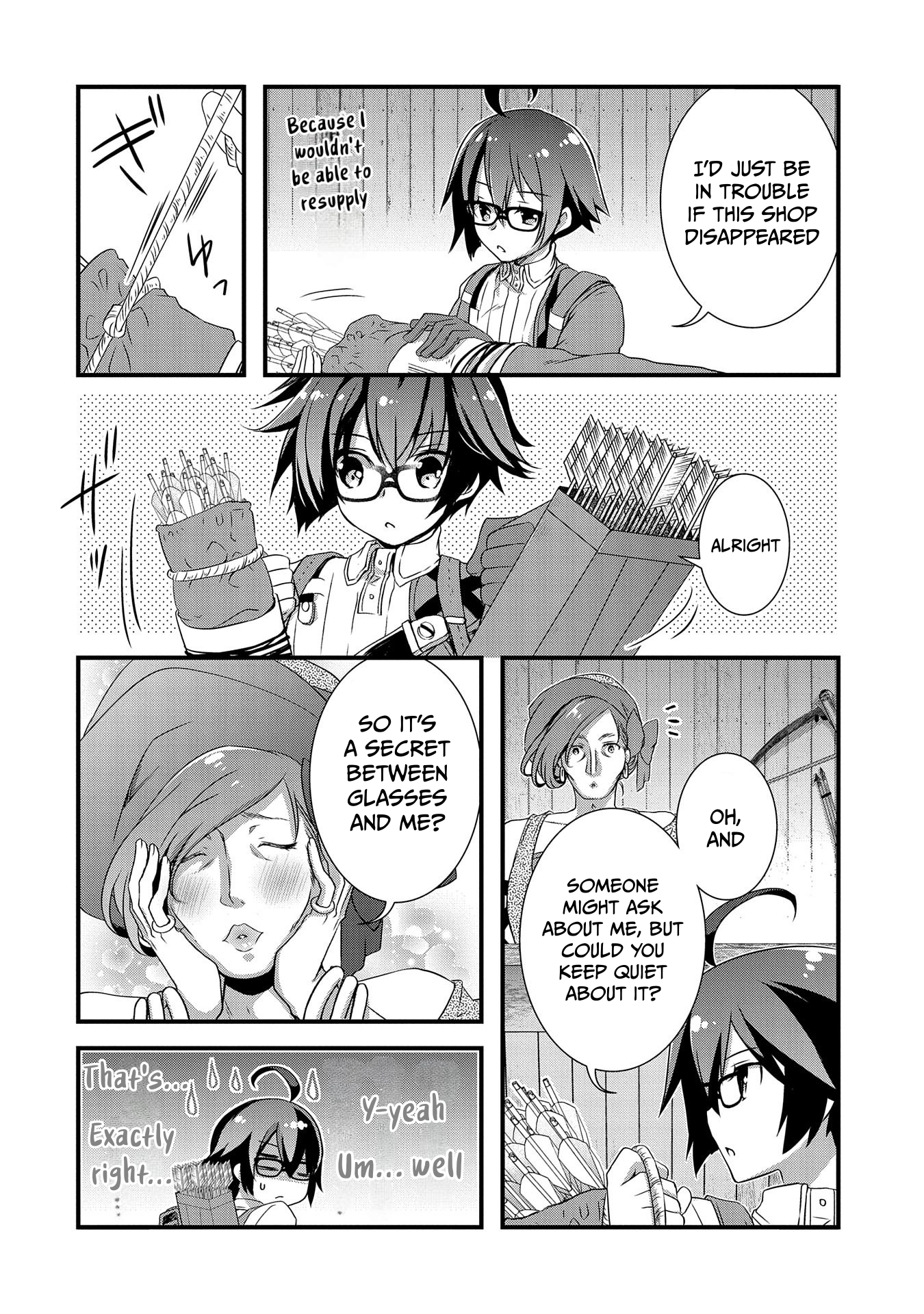 I Think My Glasses Can Probably Conquer the World. Chapter 11 page 12 - 