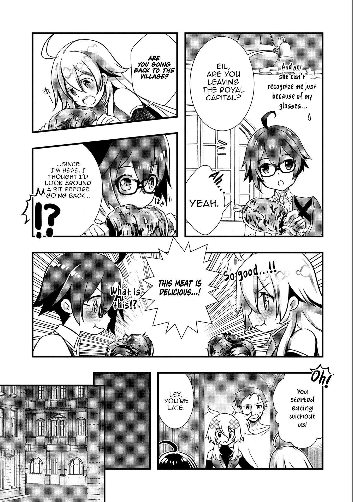 I Think My Glasses Can Probably Conquer the World. Chapter 17 page 11 - 