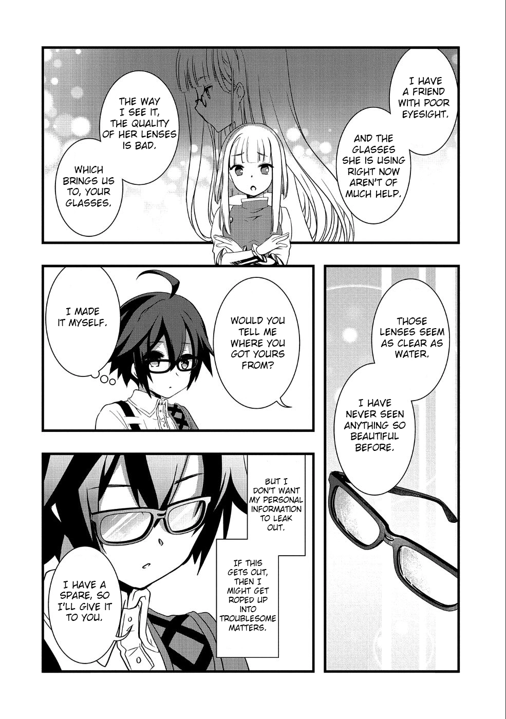 I Think My Glasses Can Probably Conquer the World. Chapter 2 page 12 - 