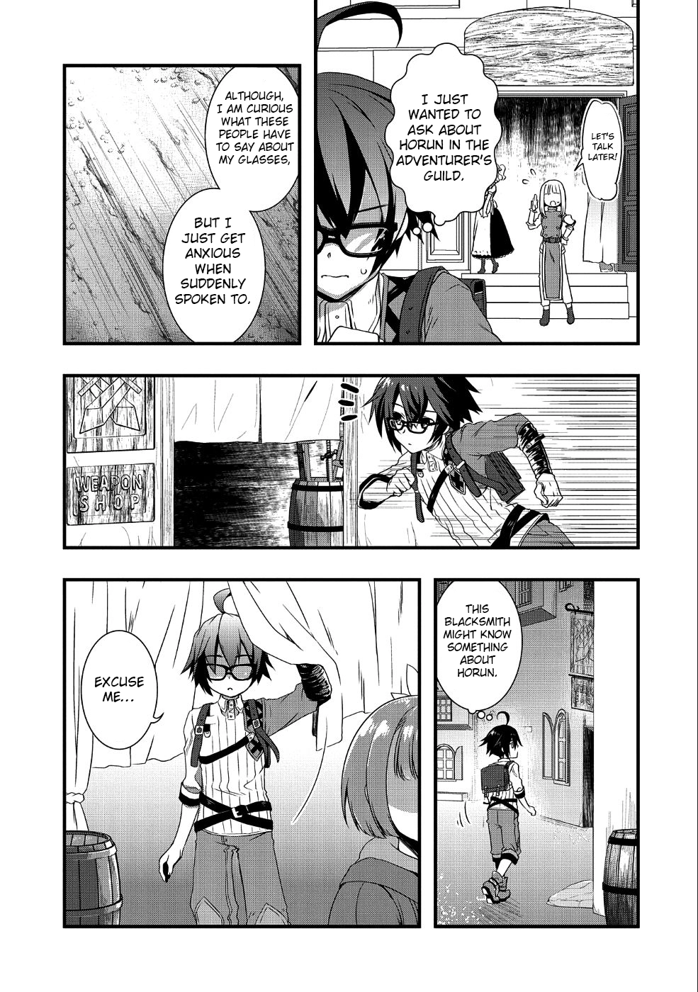 I Think My Glasses Can Probably Conquer the World. Chapter 2 page 5 - 