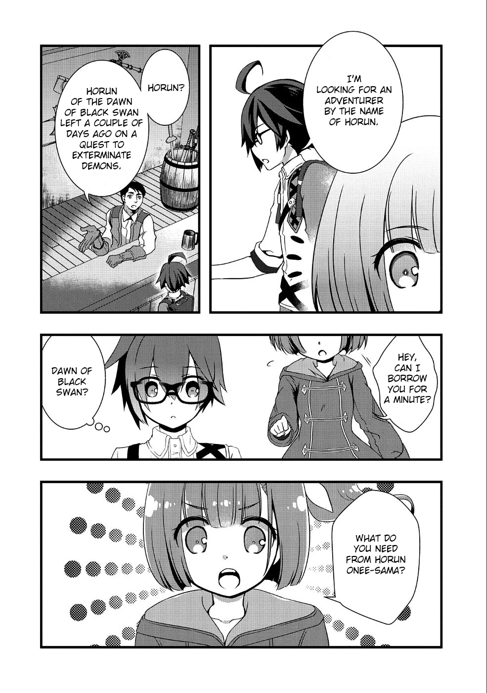 I Think My Glasses Can Probably Conquer the World. Chapter 2 page 6 - 