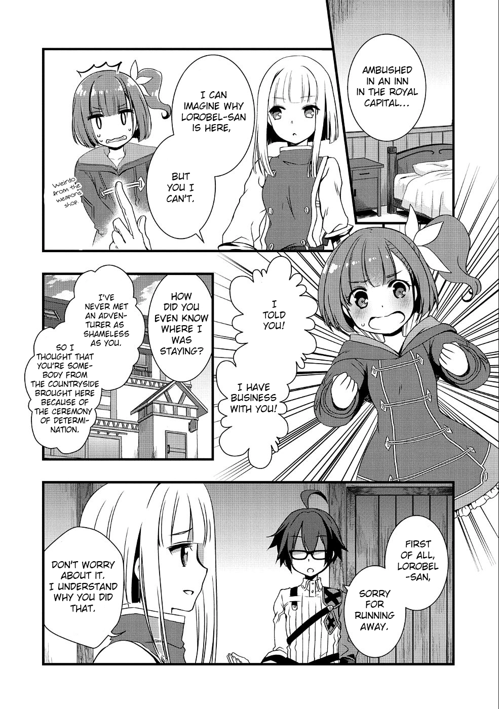 I Think My Glasses Can Probably Conquer the World. Chapter 2 page 10 - 