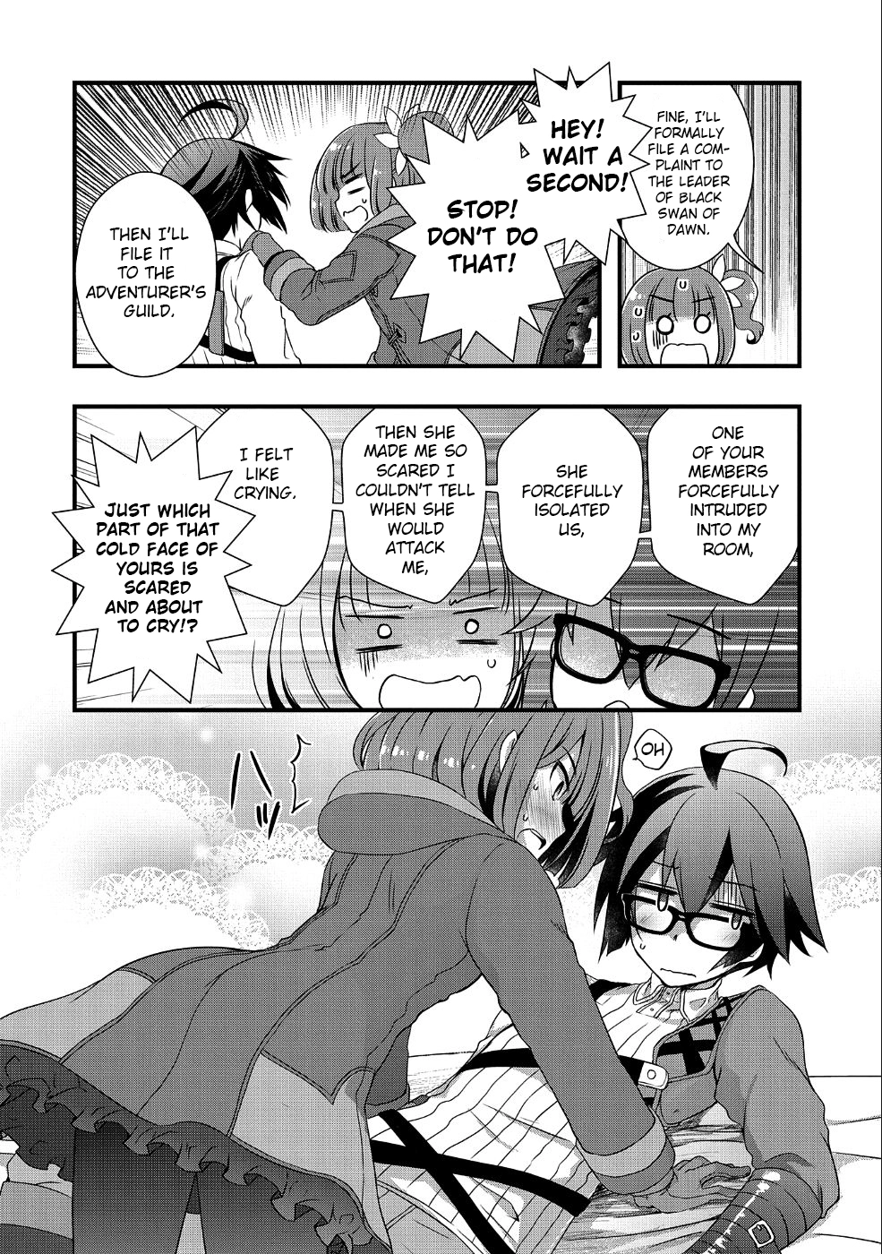 I Think My Glasses Can Probably Conquer the World. Chapter 3 page 14 - 