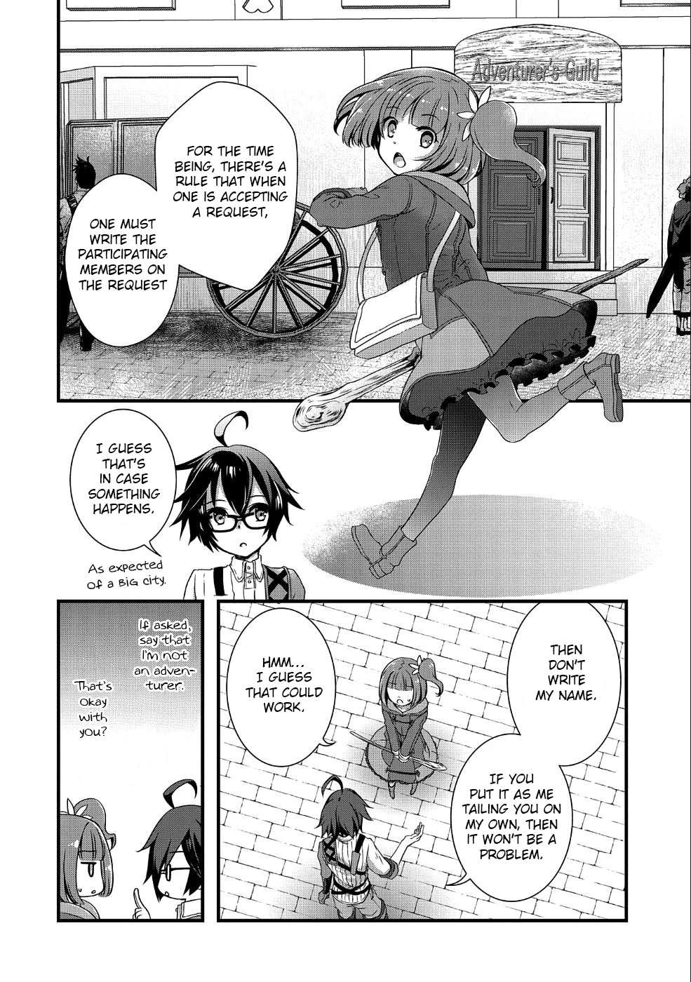I Think My Glasses Can Probably Conquer the World. Chapter 3 page 22 - 