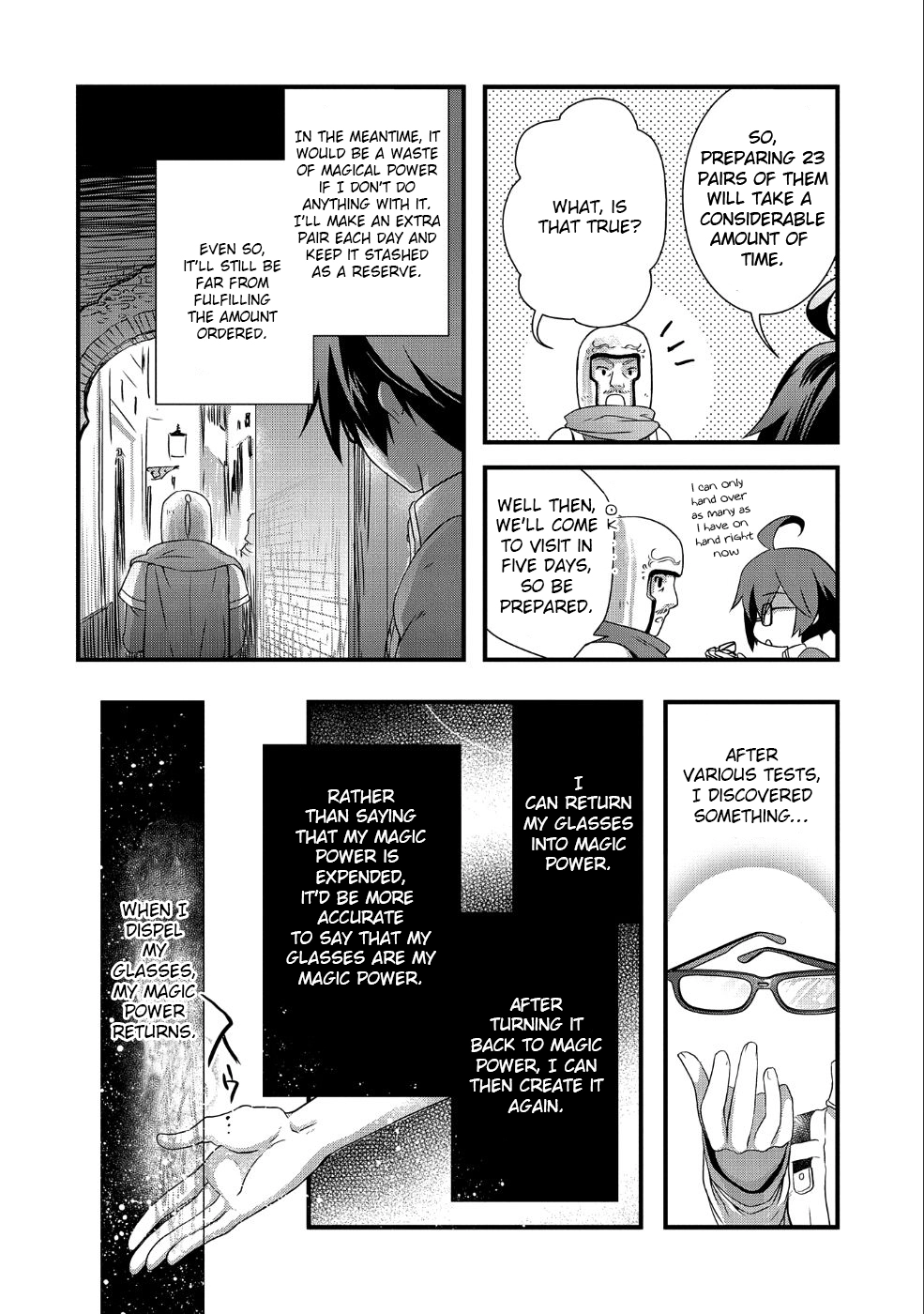 I Think My Glasses Can Probably Conquer the World. Chapter 3 page 8 - 