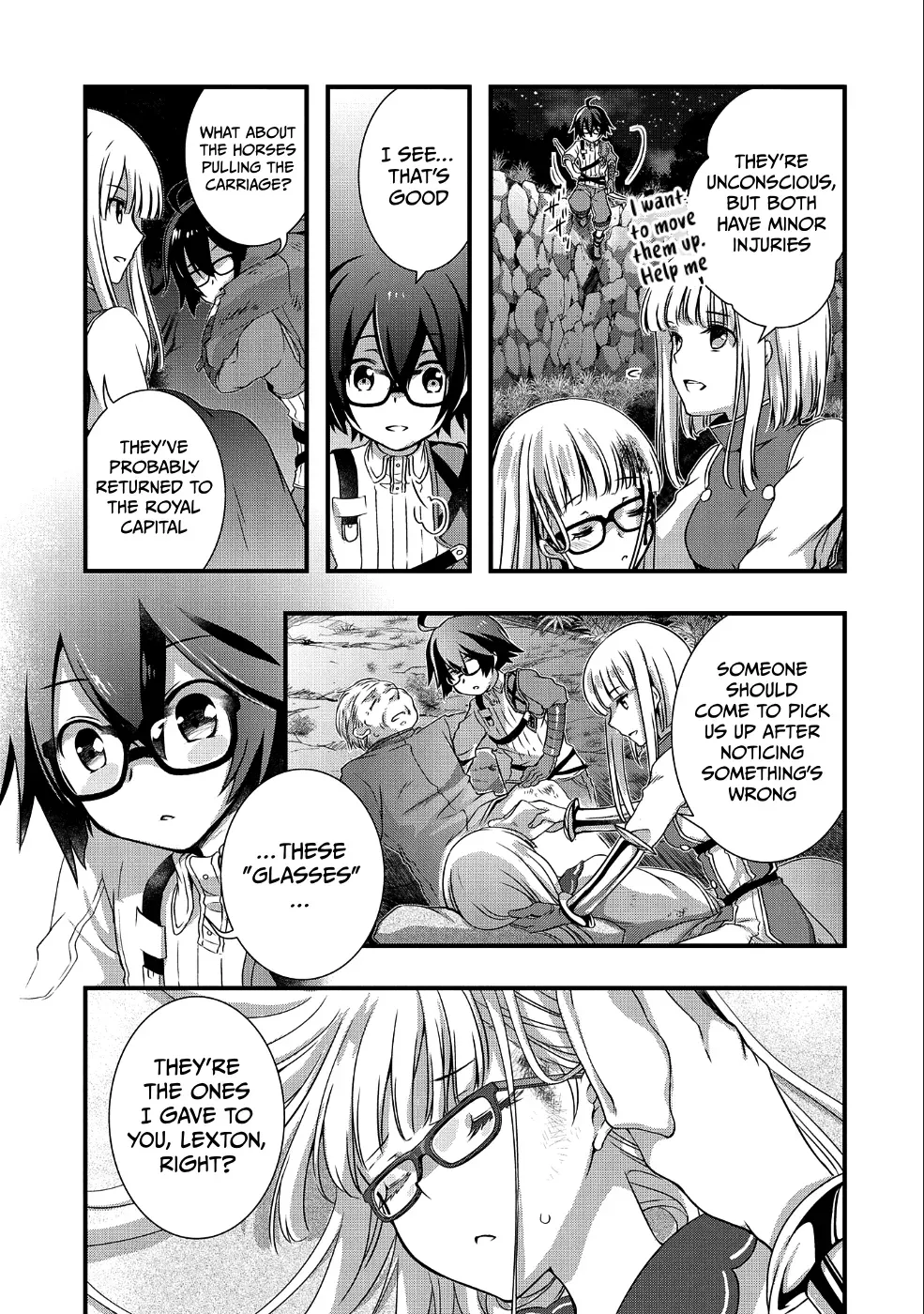 I Think My Glasses Can Probably Conquer the World. Chapter 7 page 12 - 