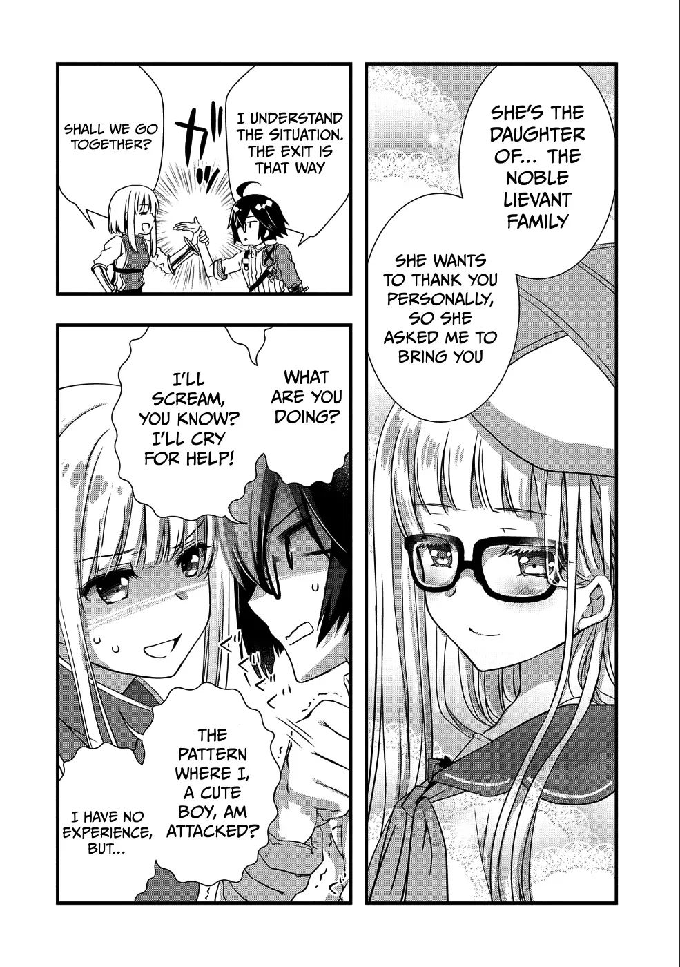 I Think My Glasses Can Probably Conquer the World. Chapter 7 page 17 - 