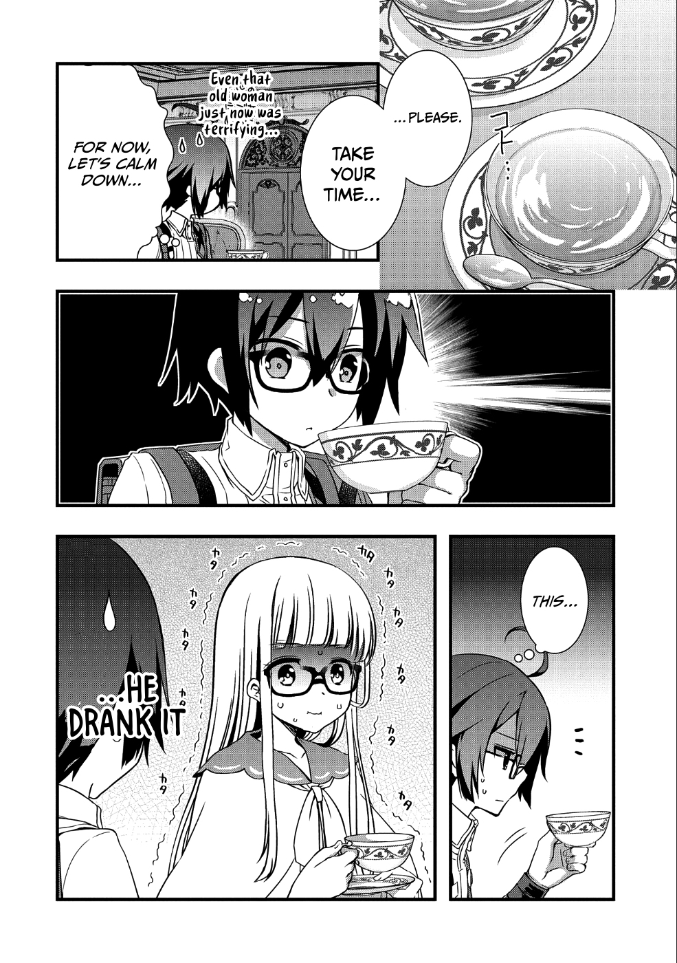 I Think My Glasses Can Probably Conquer the World. Chapter 9 page 2 - 