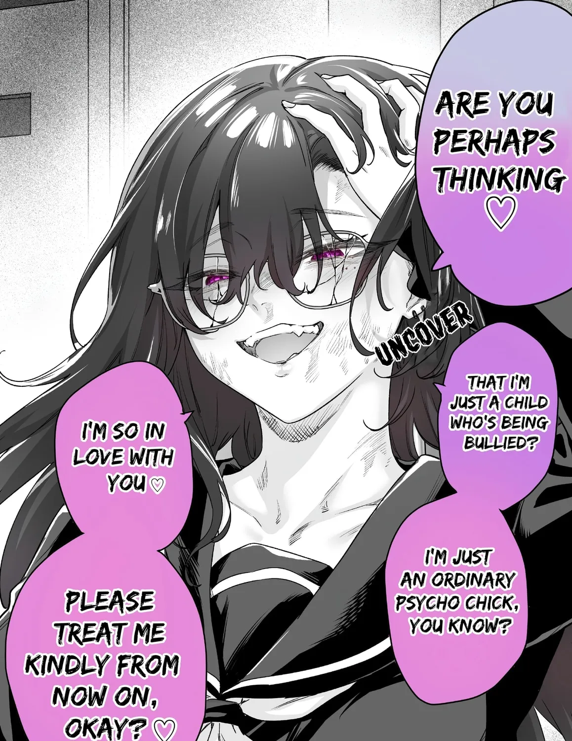 I thought she was a yandere, but she's even worse Chapter 1 page 3 - 