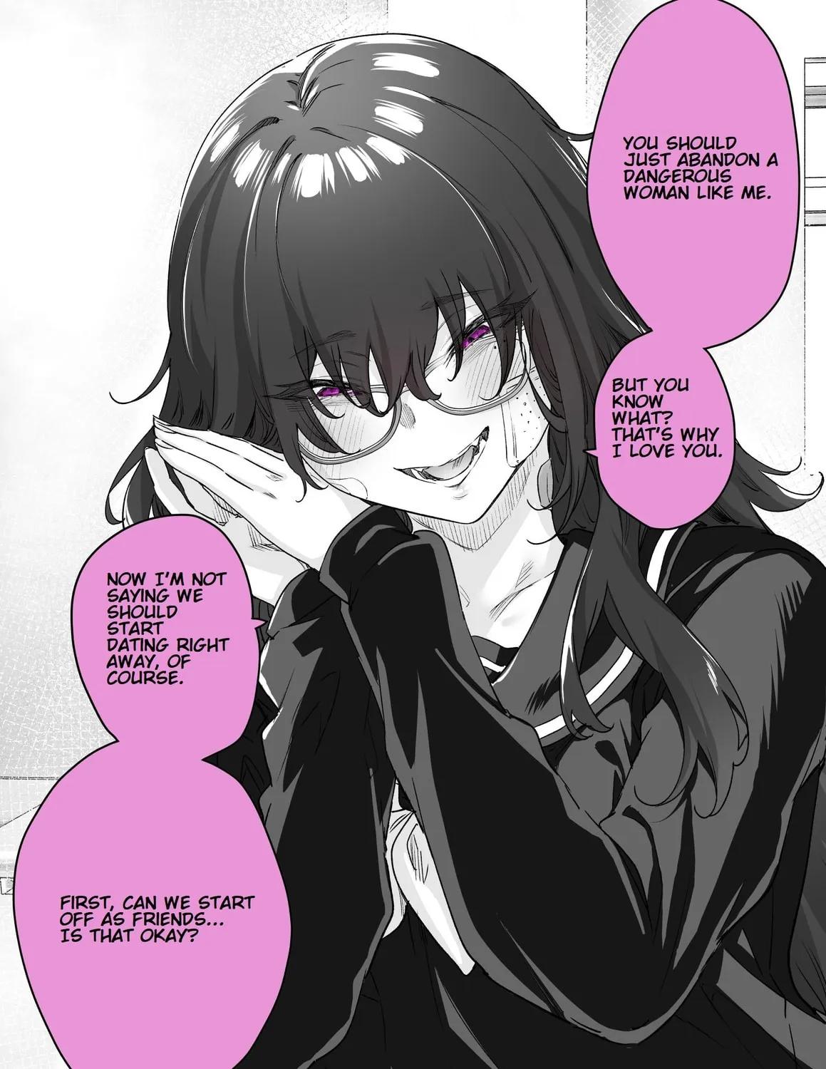 I thought she was a yandere, but she's even worse Chapter 2 page 3 - 