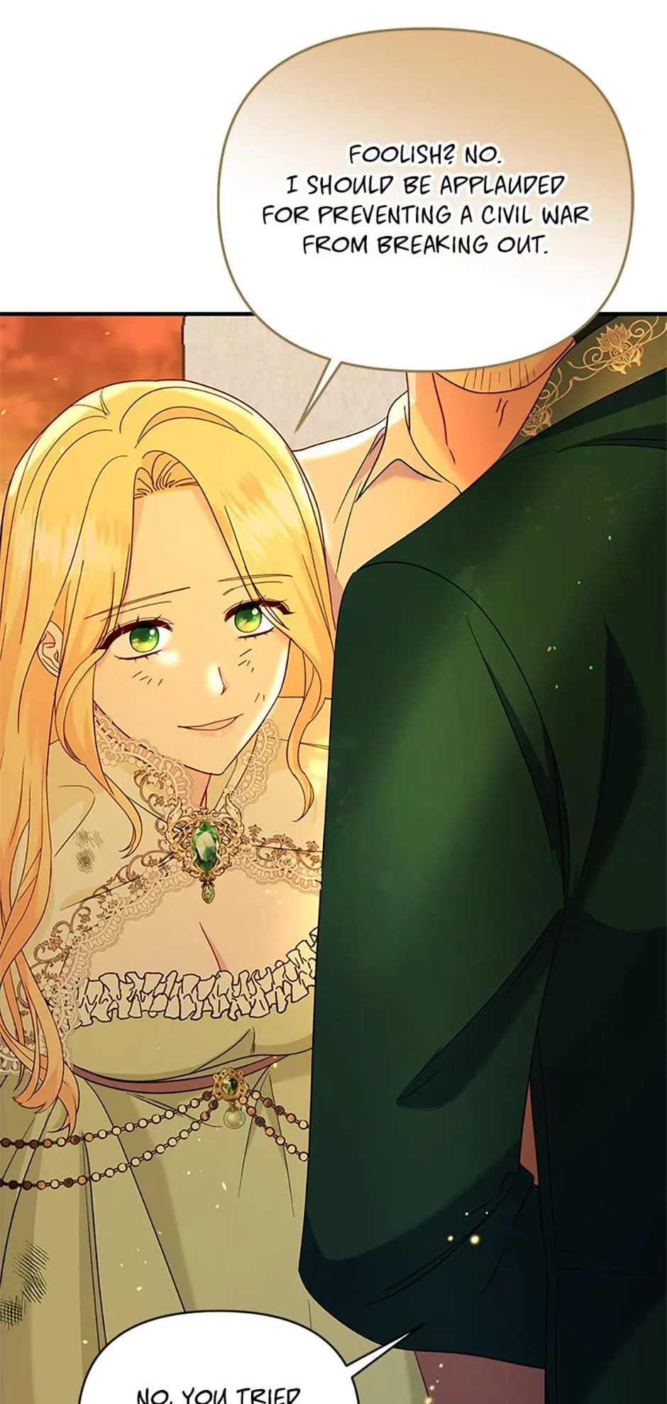 I Took My Warmonger Husband's Child Chapter 68 page 4 - 