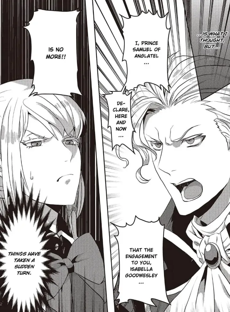 I've Reincarnated as the Villainess, but the Stubborn Crown Prince I Was Supposed to Lose Is All Over Me!! Chapter 1 page 2 - 