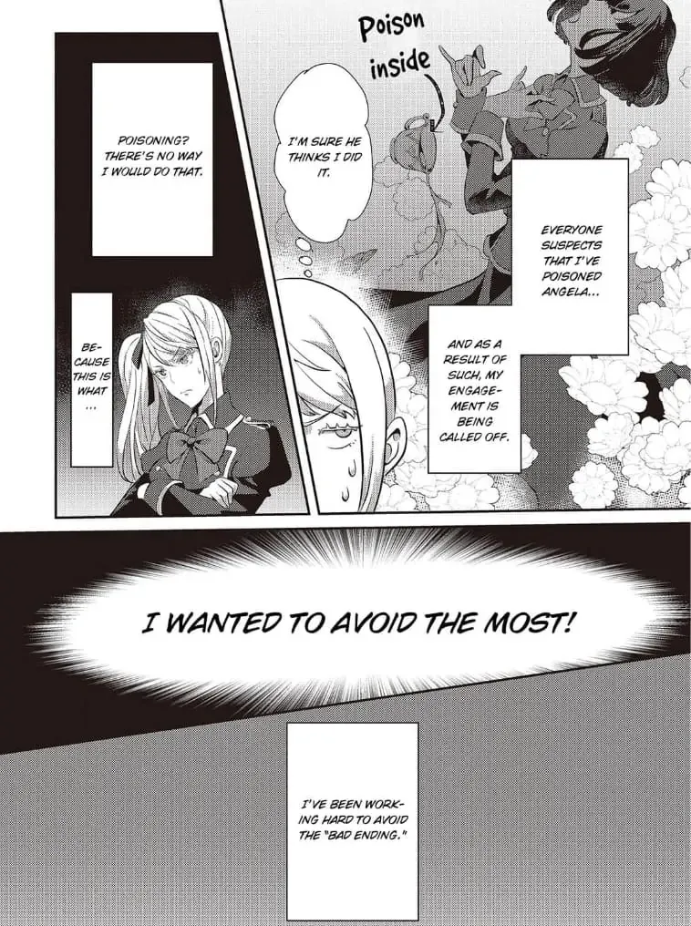 I've Reincarnated as the Villainess, but the Stubborn Crown Prince I Was Supposed to Lose Is All Over Me!! Chapter 1 page 4 - 