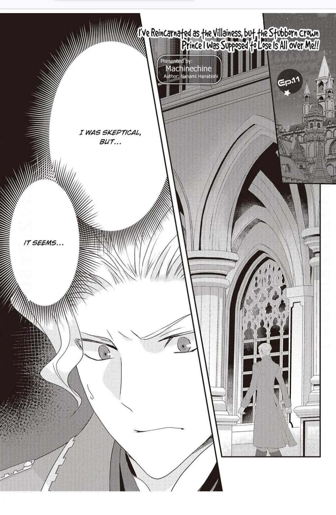 I've Reincarnated as the Villainess, but the Stubborn Crown Prince I Was Supposed to Lose Is All Over Me!! Chapter 11 page 2 - 