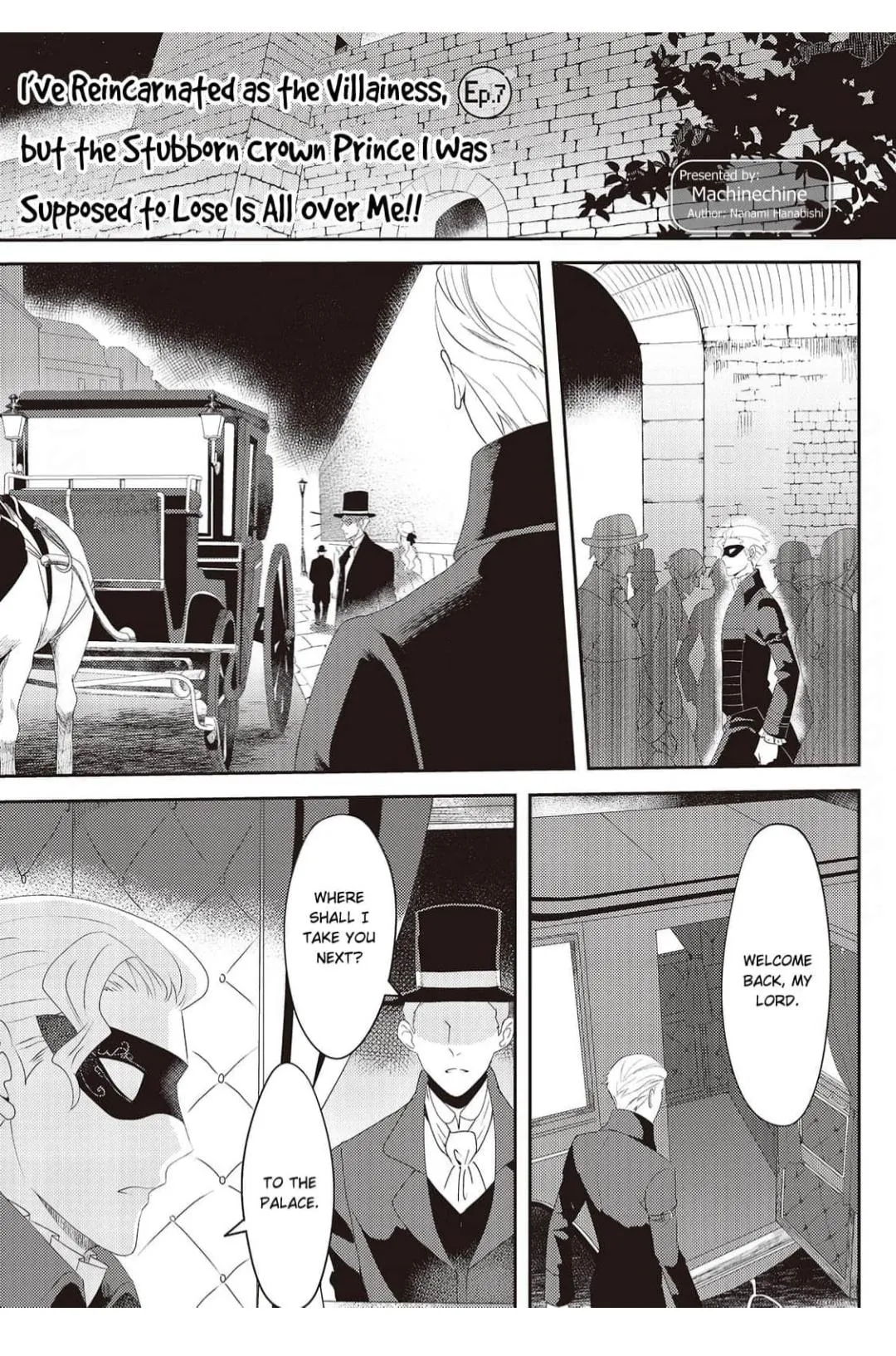 I've Reincarnated as the Villainess, but the Stubborn Crown Prince I Was Supposed to Lose Is All Over Me!! Chapter 7 page 2 - 