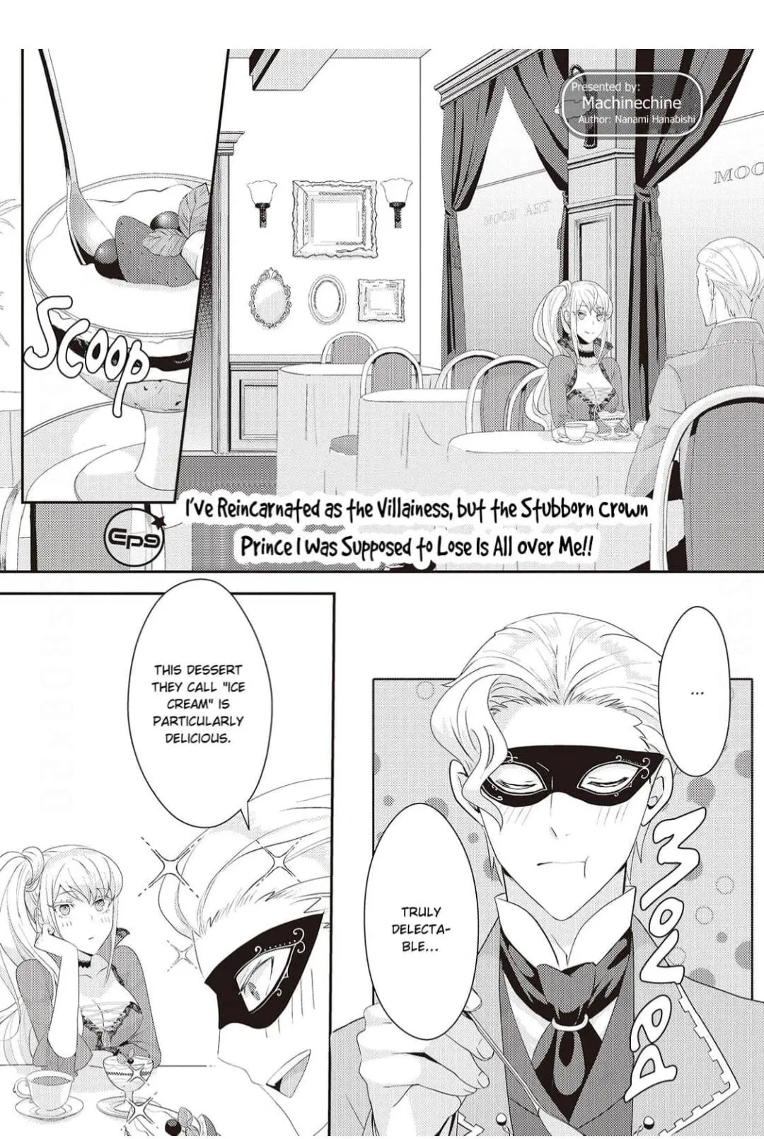 I've Reincarnated as the Villainess, but the Stubborn Crown Prince I Was Supposed to Lose Is All Over Me!! Chapter 9 page 2 - 