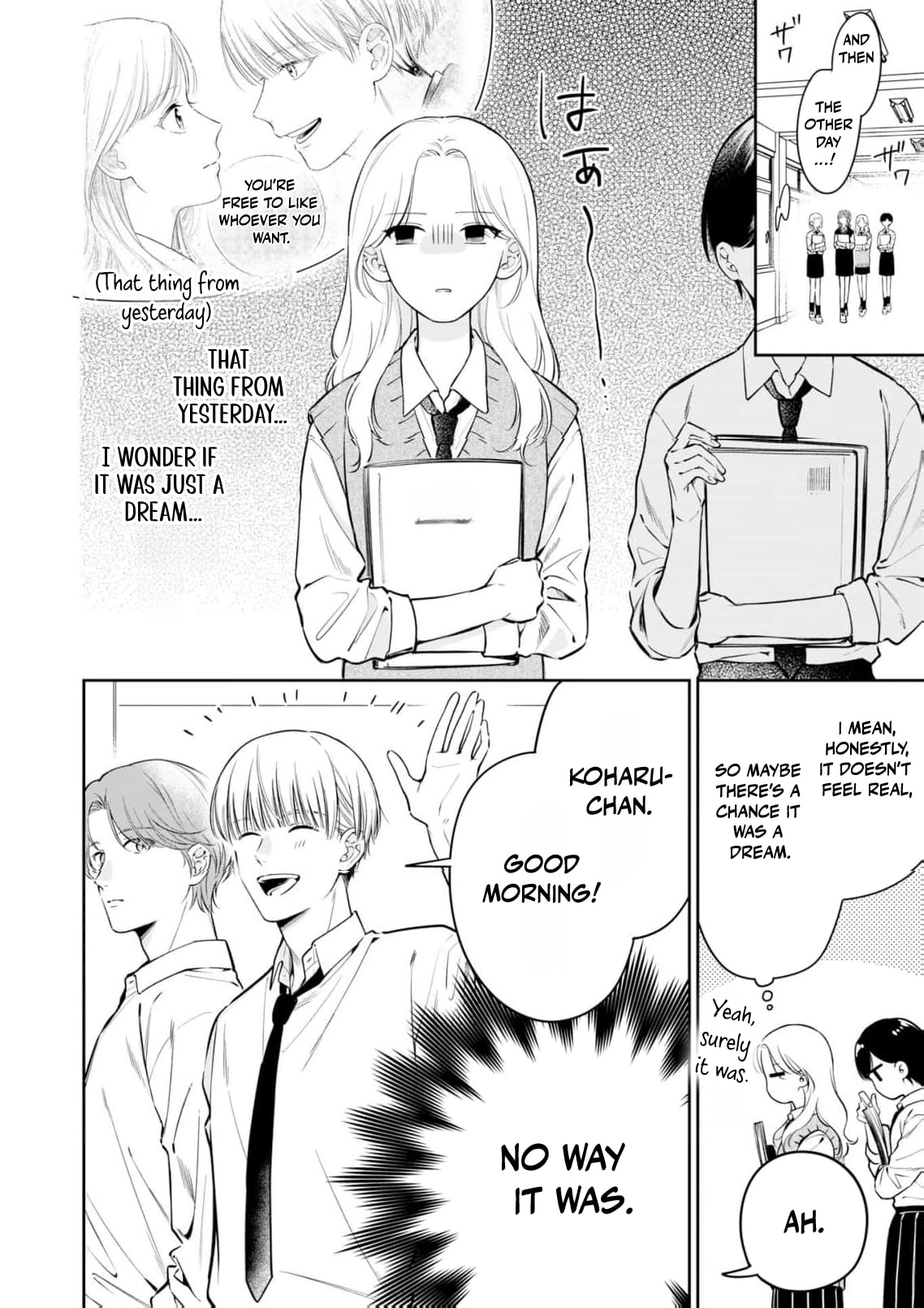I Want to Say She's My Girlfriend, But I Can't Chapter 2 page 13 - 