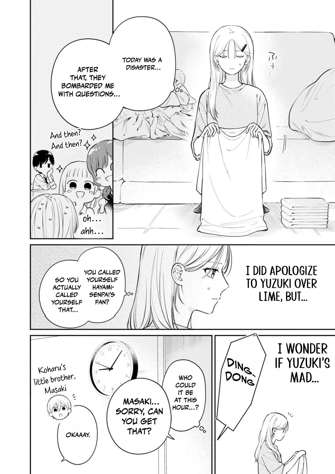 I Want to Say She's My Girlfriend, But I Can't Chapter 2 page 19 - 