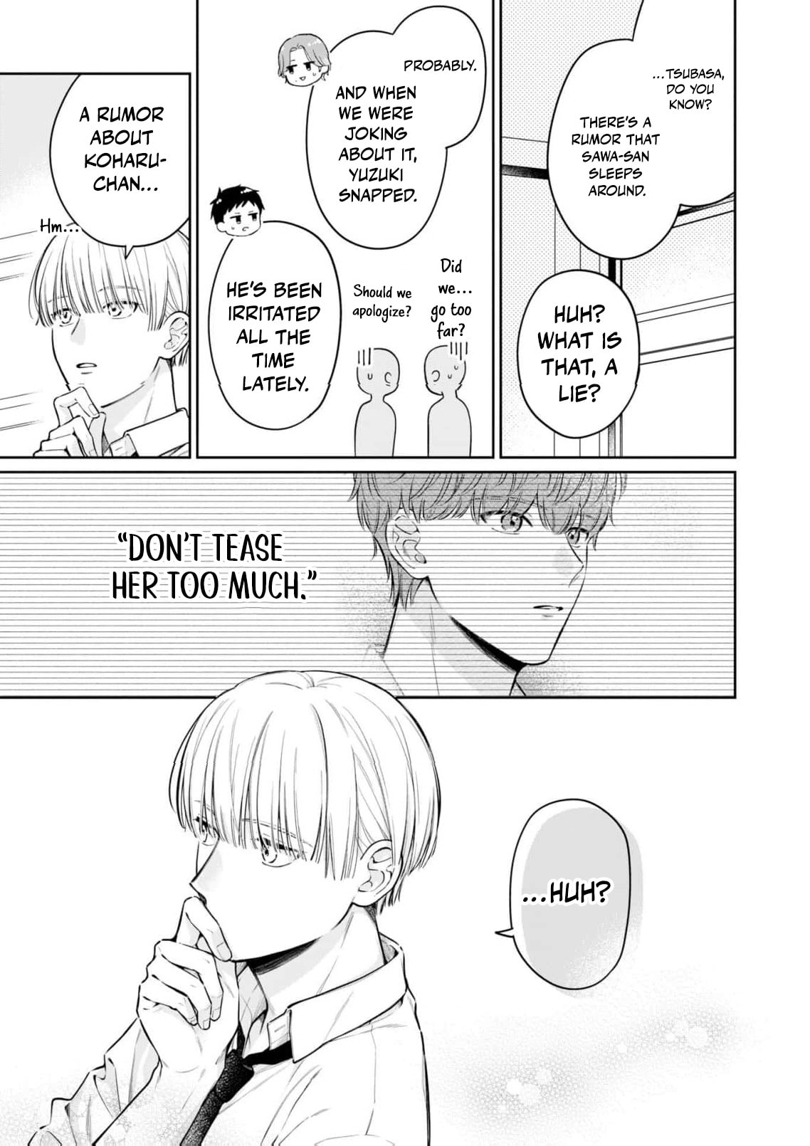 I Want to Say She's My Girlfriend, But I Can't Chapter 3 page 14 - 
