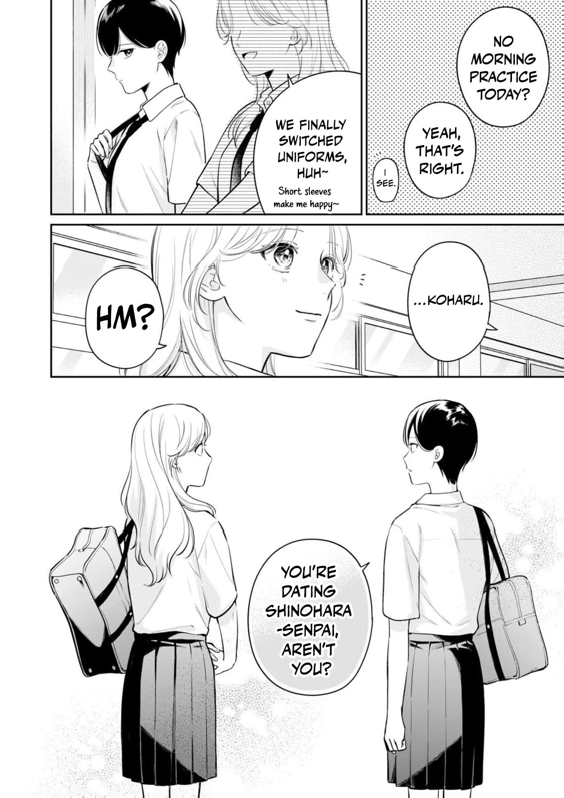 I Want to Say She's My Girlfriend, But I Can't Chapter 3 page 33 - 