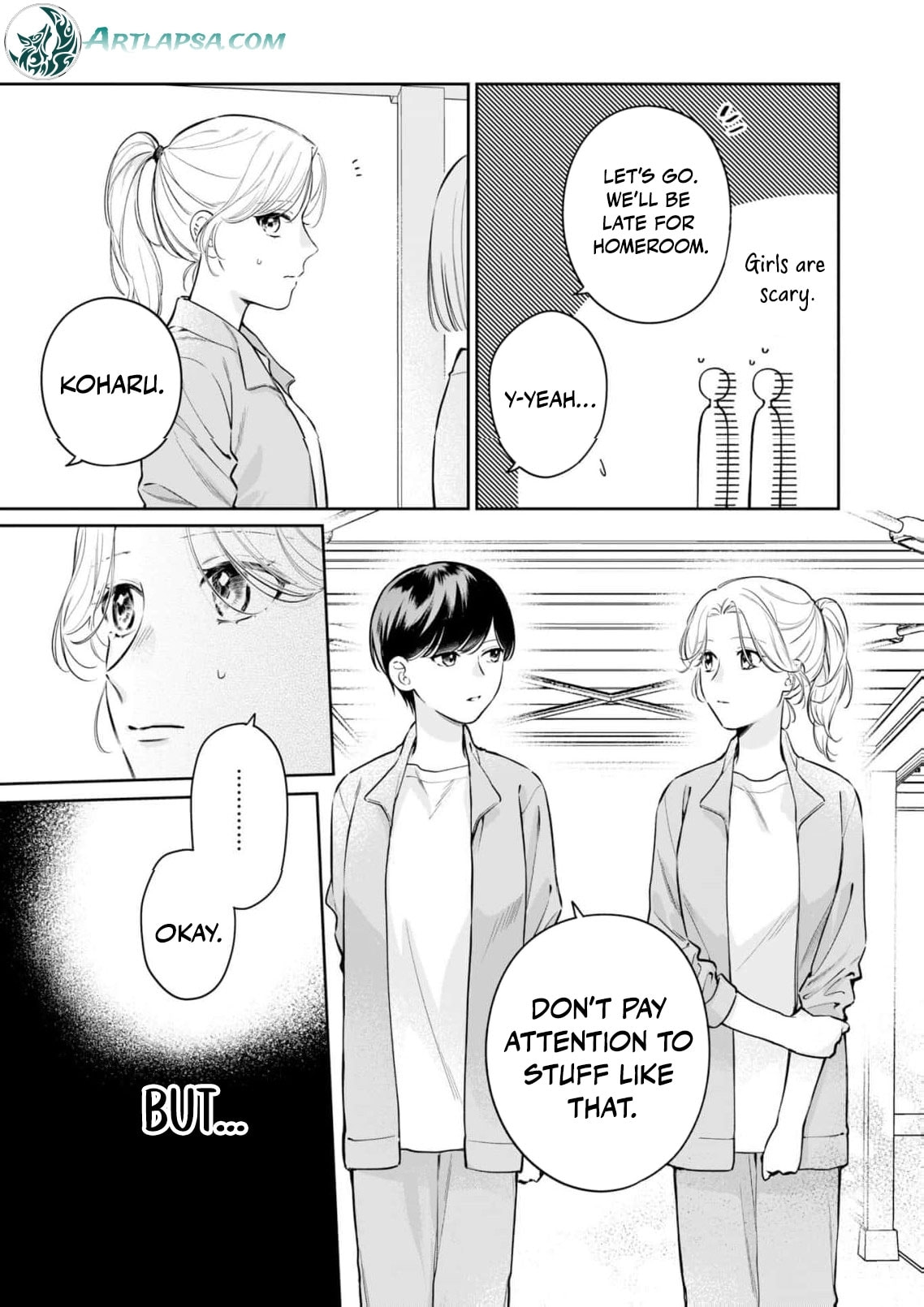 I Want to Say She's My Girlfriend, But I Can't Chapter 3 page 8 - 