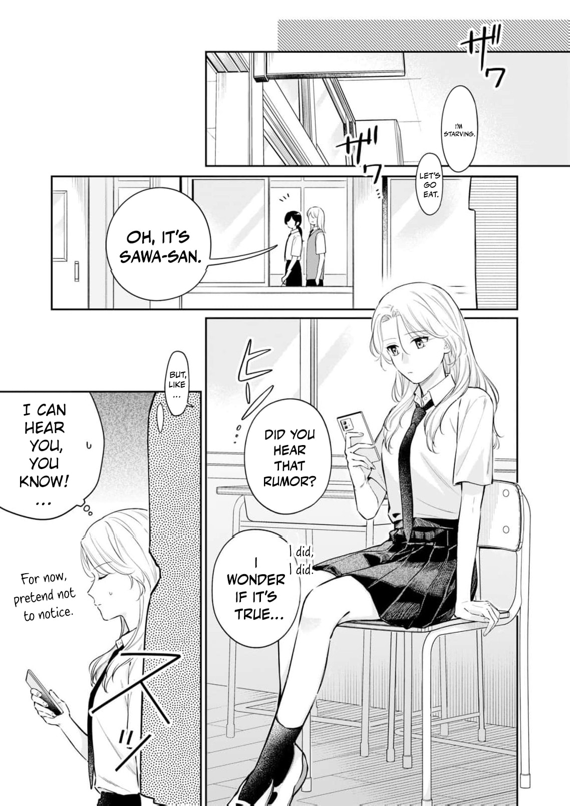 I Want to Say She's My Girlfriend, But I Can't Chapter 4 page 10 - 