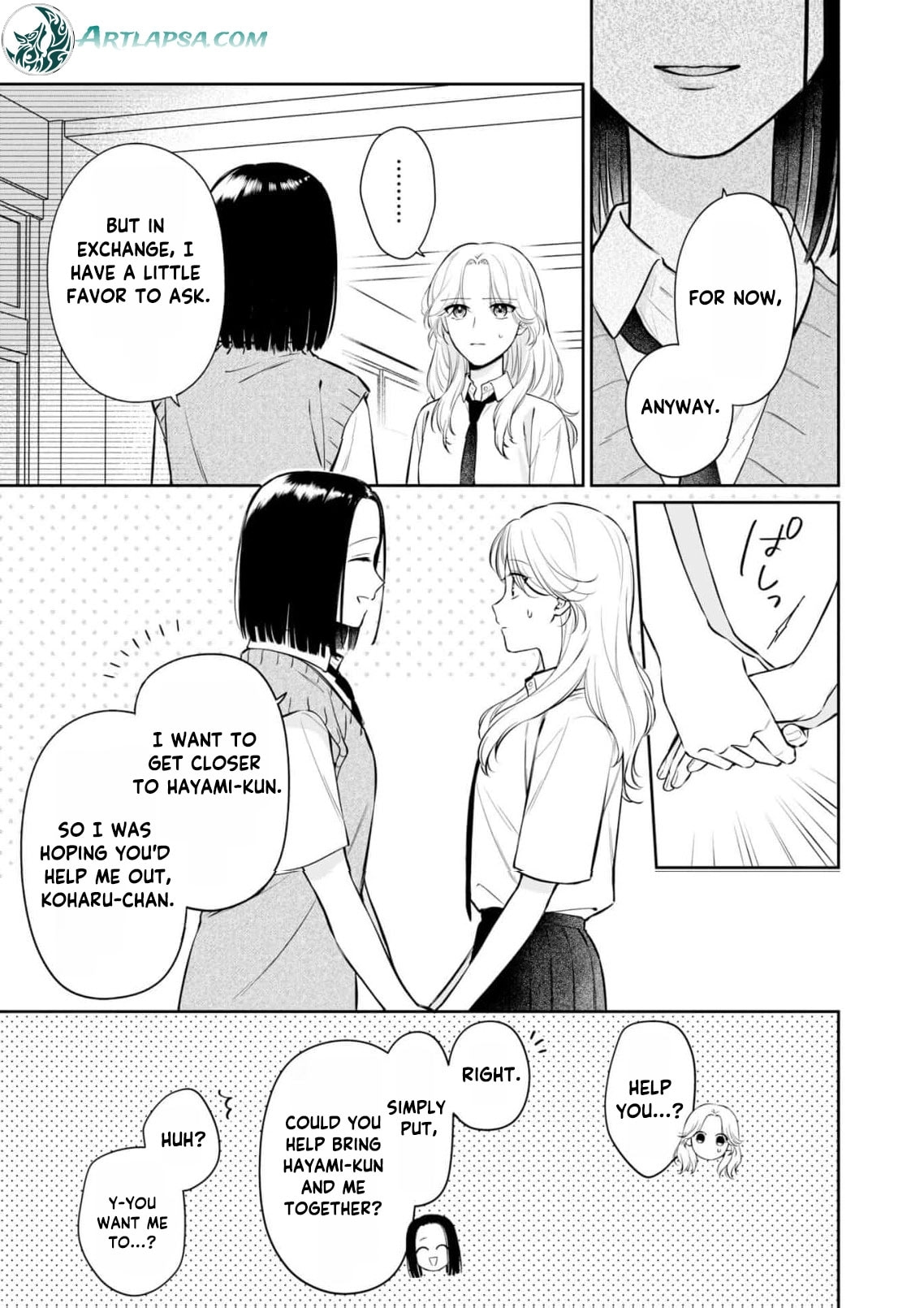 I Want to Say She's My Girlfriend, But I Can't Chapter 8 page 11 - 