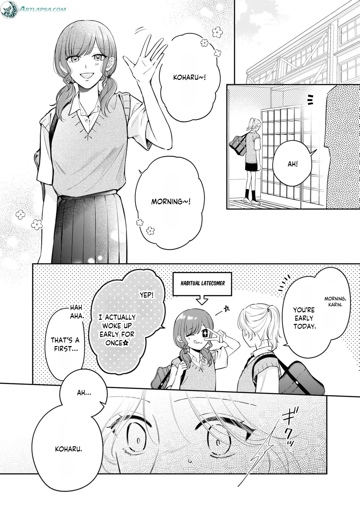 I Want to Say She's My Girlfriend, But I Can't Chapter 9 page 17 - 