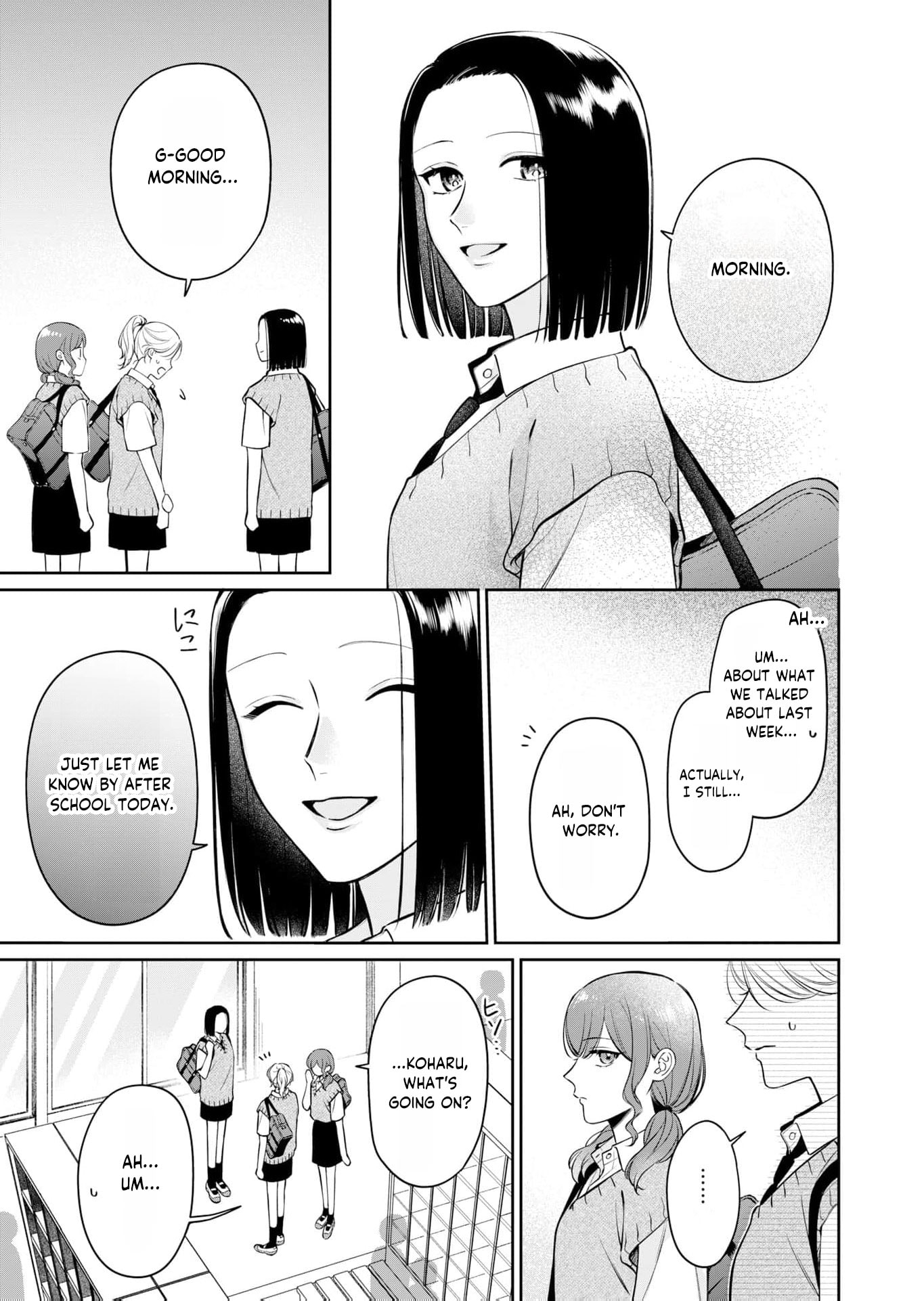 I Want to Say She's My Girlfriend, But I Can't Chapter 9 page 18 - 