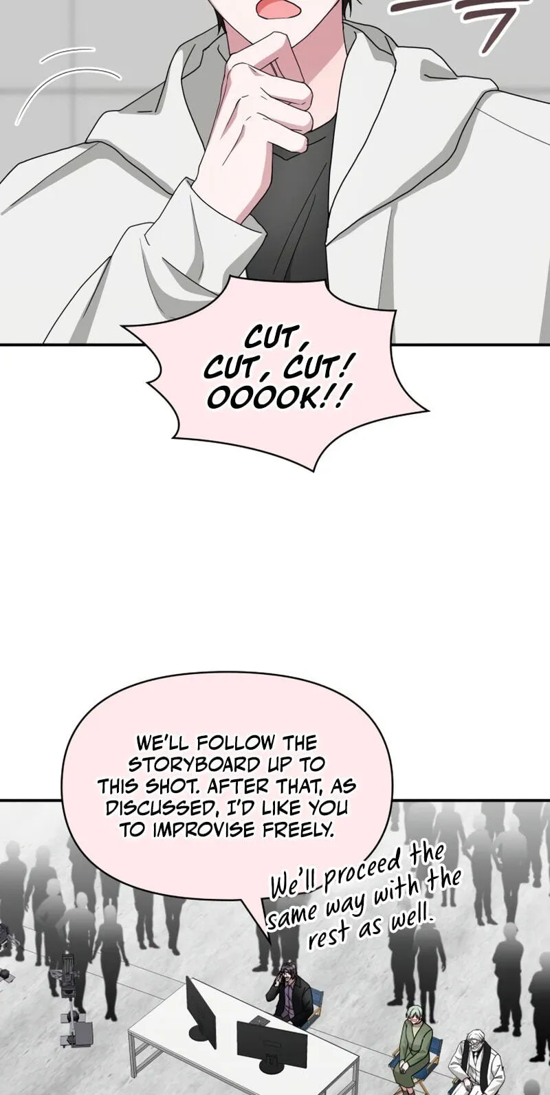 I Was Immediately Mistaken for a Monster Genius Actor Chapter 107 page 14 - 