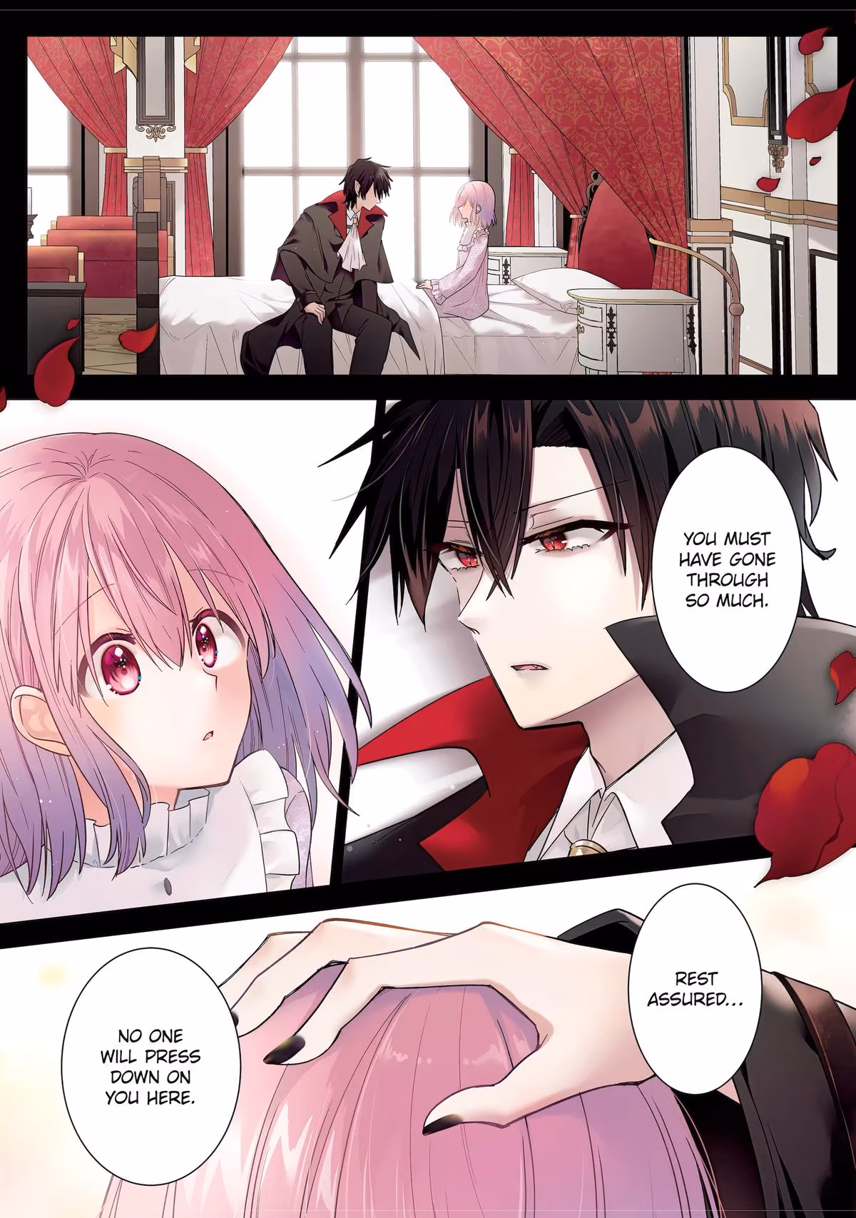 I Was Sacrificed to a Vampire, But He Spoils Me Instead! Chapter 1 page 1 - 