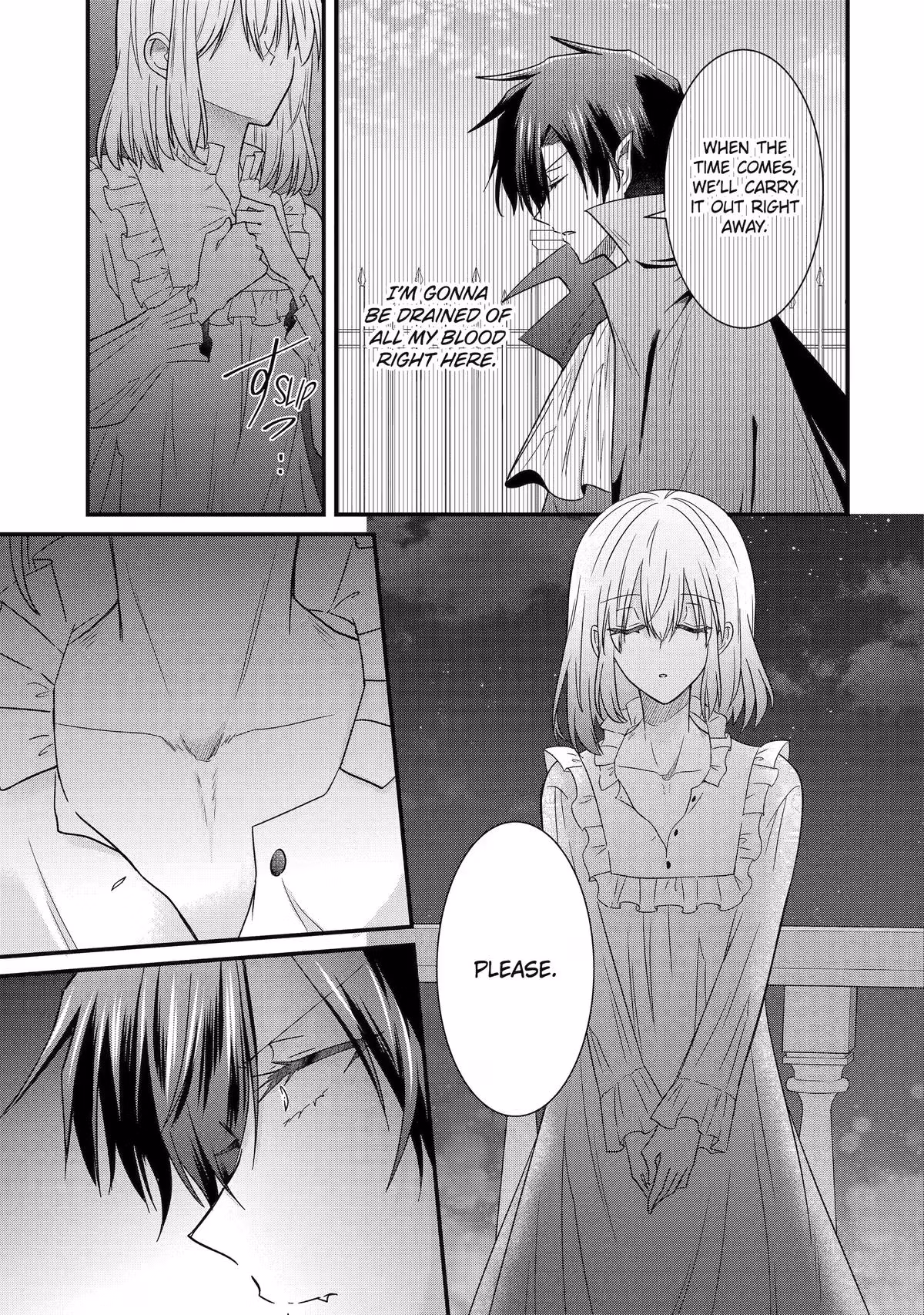 I Was Sacrificed to a Vampire, But He Spoils Me Instead! Chapter 1 page 38 - 