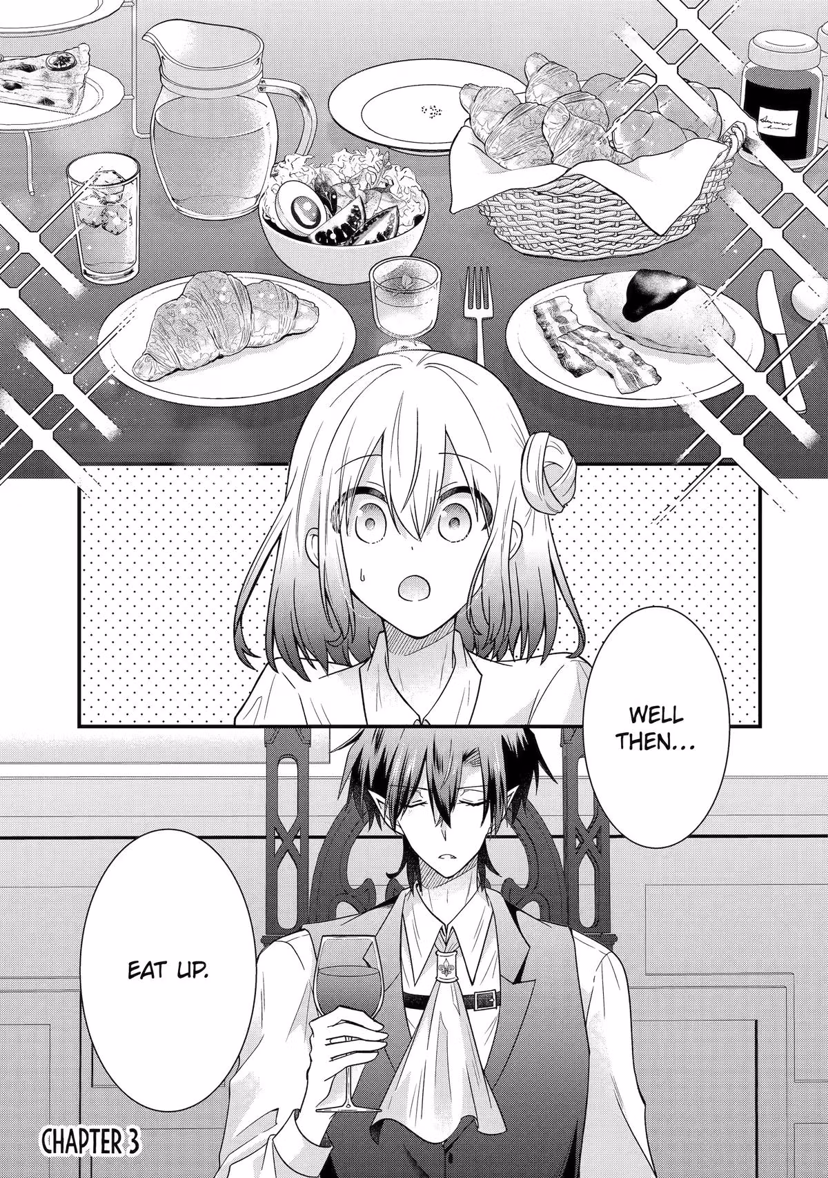 I Was Sacrificed to a Vampire, But He Spoils Me Instead! Chapter 3 page 1 - 