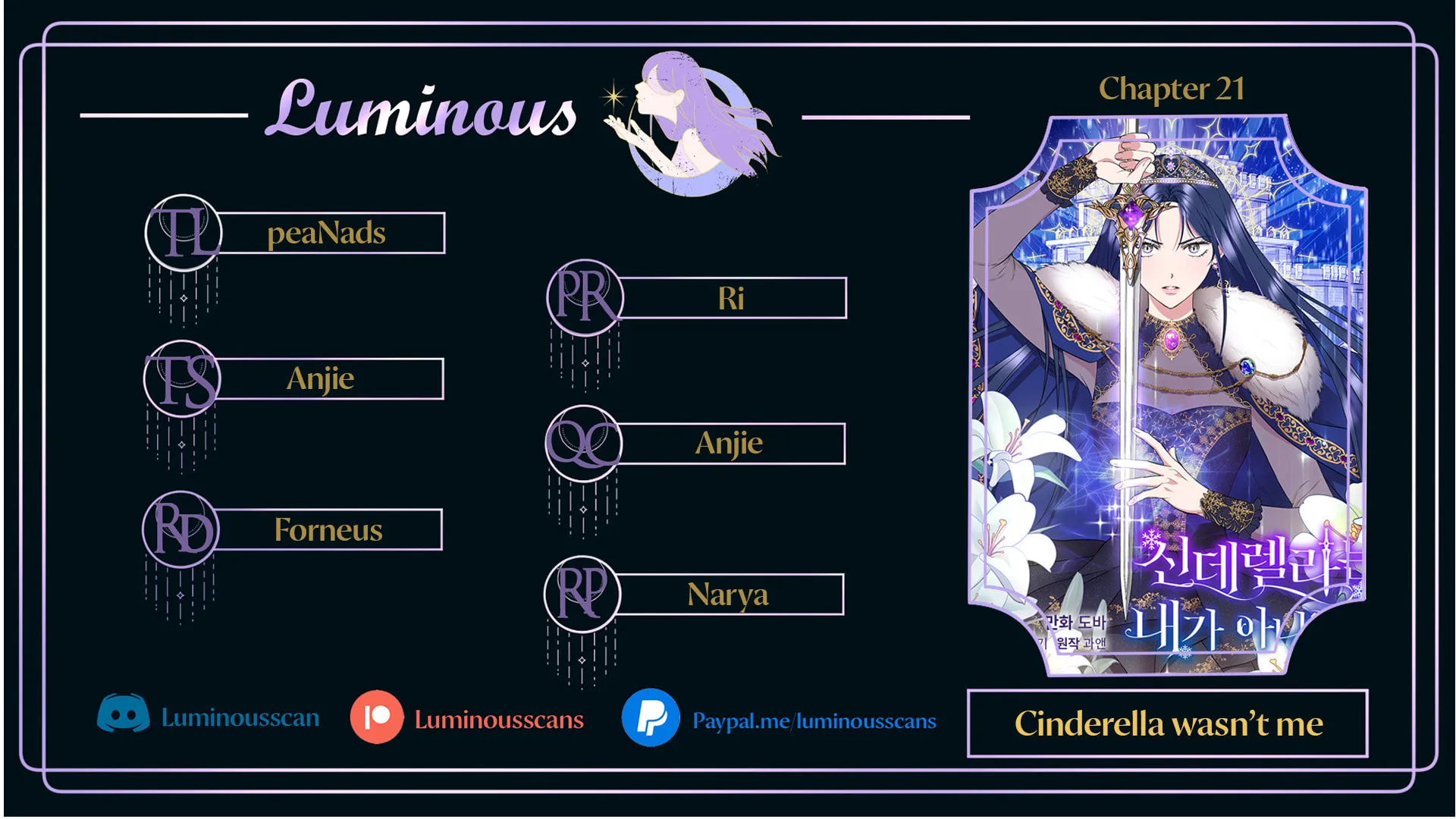 I Wasn't the Cinderella Chapter 21 page 1 - 