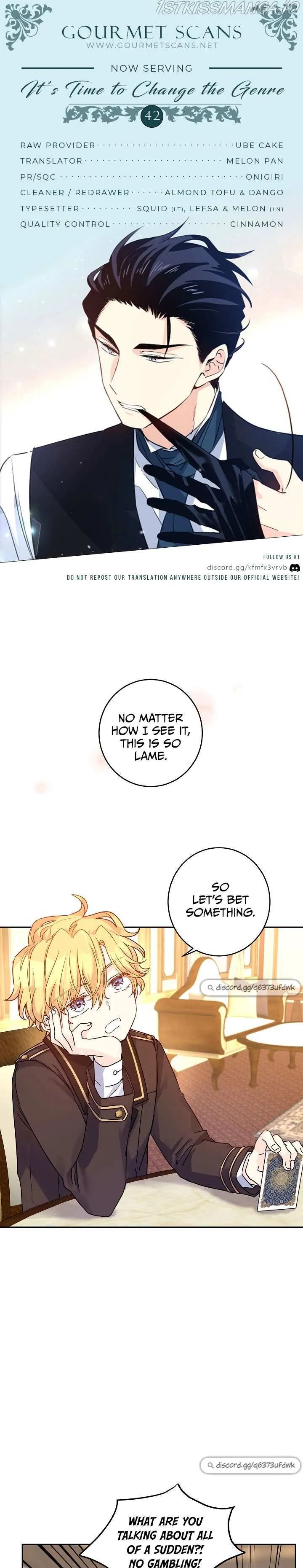 I Will Change The Genre Chapter 42 page 1 - 