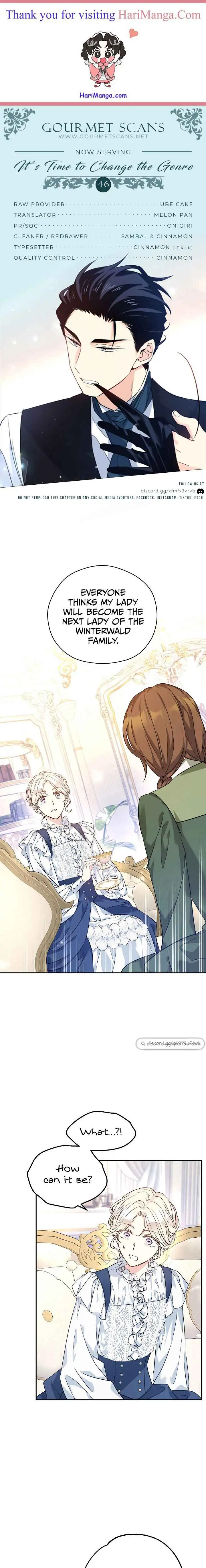 I Will Change The Genre Chapter 46 page 1 - 